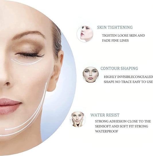 Face Lift Invisible – Bandas de Estiramiento Facial Instantáneo (Efecto Foxy Eyes)