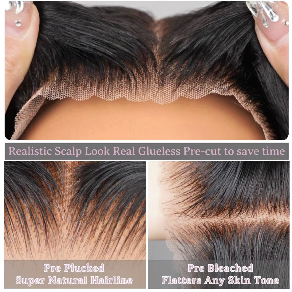 Peluca cabello Natural Remy HD – Densidad 200% y Naturalidad Absoluta