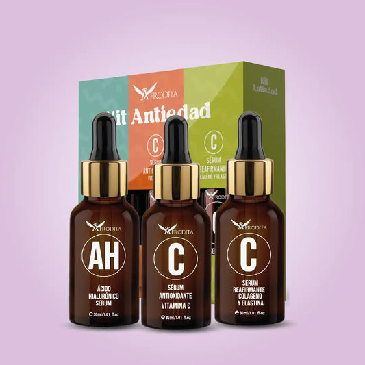 Kit Anti Edad Afrodita – Regeneración Total para un Rostro Firme y Sin Arrugas