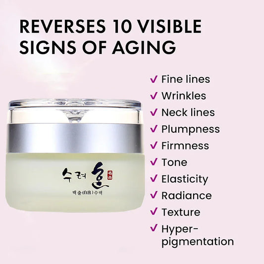 Crema Facial de Colágeno 50g – Nutre y Rellena la Piel | Textura Ligera y Fresca | Hidratante de Día y Noche Inspirada en la Cosmética Coreana