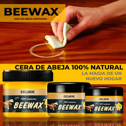 Beewax Natural – ¡Haz que tus Muebles Viejos Brillen como Nuevos al Instante!