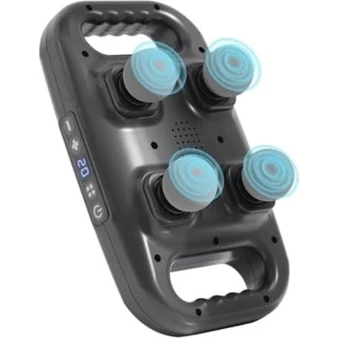 Masajeador de Percusión Pro YCY-1601 – Alivio Muscular Profundo con 4 Cabezales
