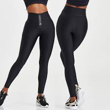 Leggins Zip-Up Efecto Piel – Curvas con Estilo y Comodidad