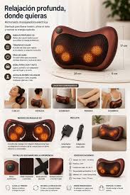 💆♂️ ALMOHADA MASAJEADORA RELAJANTE 💆♀️