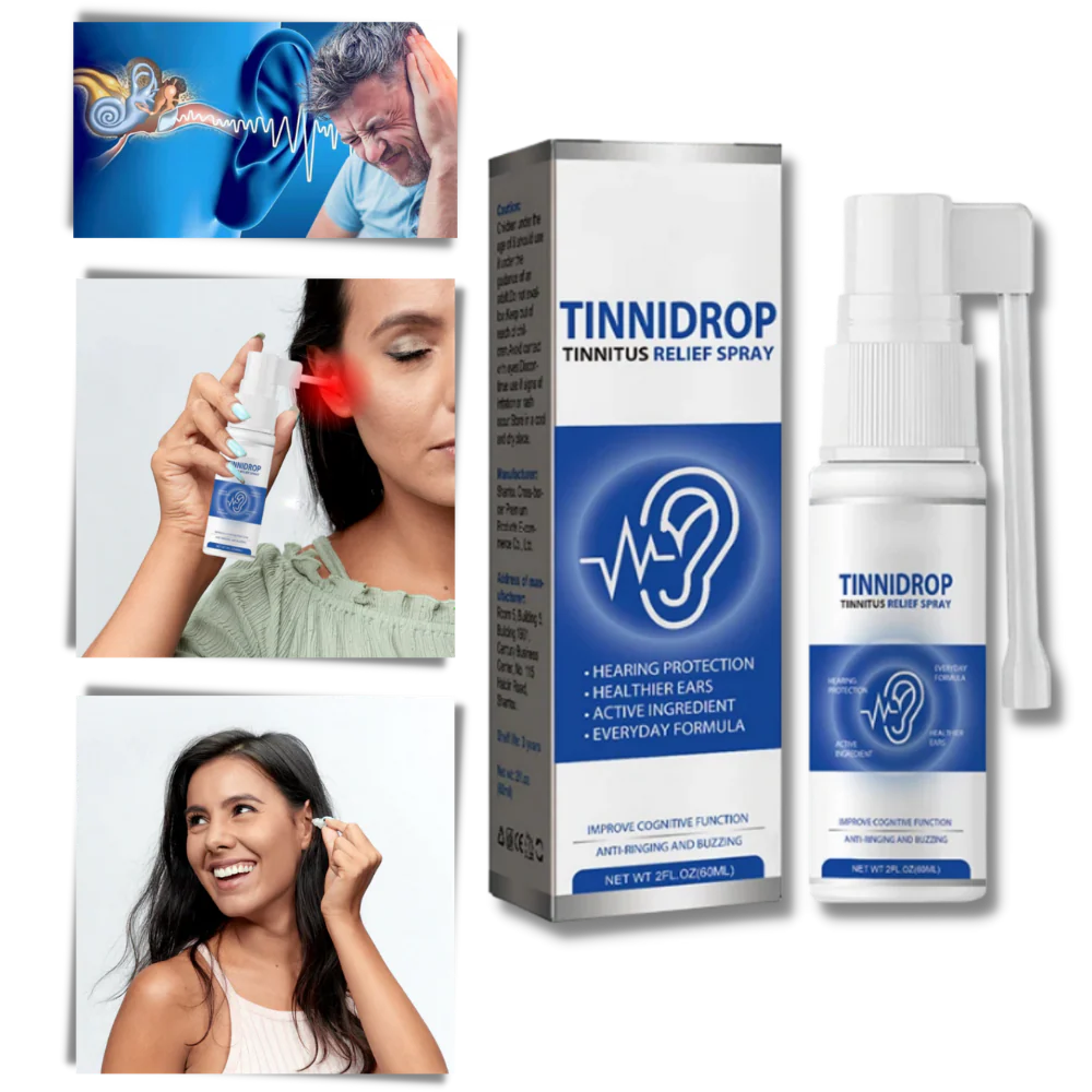 Tinnidrop Relief – ¡Silencia el Zumbido y Recupera tu Tranquilidad Auditiva!