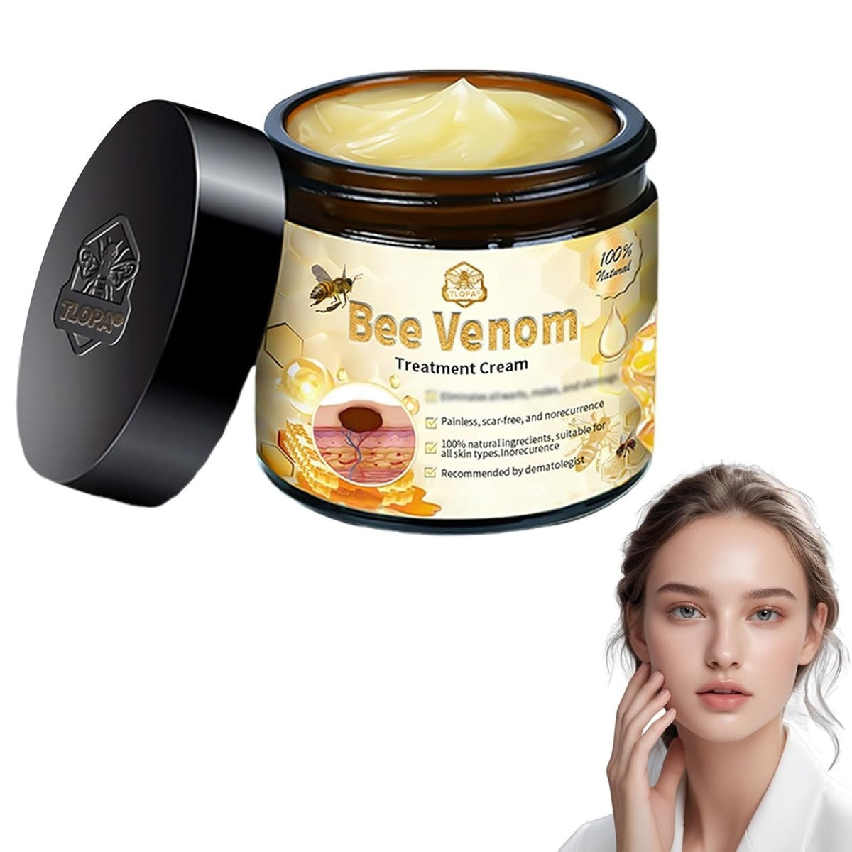 Crema Veneno de Abeja – El "Botox Natural" Viral