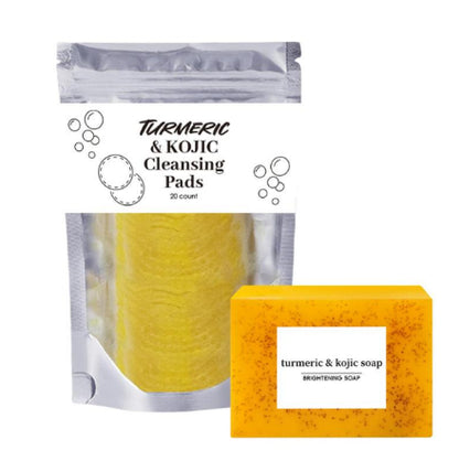 Almohadillas Exfoliantes de Cúrcuma Gold Radiance