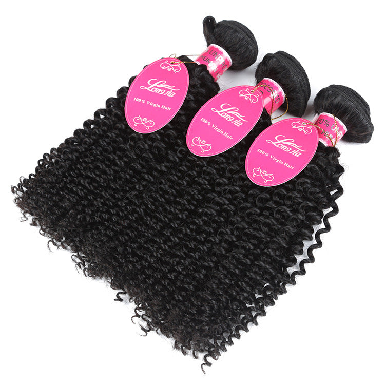 Mechones de Cabello Humano Brasileño 10A – Deep Curly (8" a 12") Calidad Premium