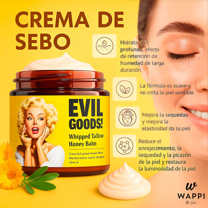 Evil Goods Sebo de Res — La Crema que Restaura Tu Piel
