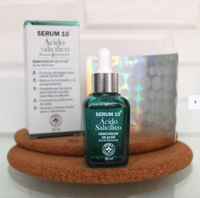 Sérum Ácido Salicílico 30ml – Removedor de Acné y Poros Limpios en Profundidad