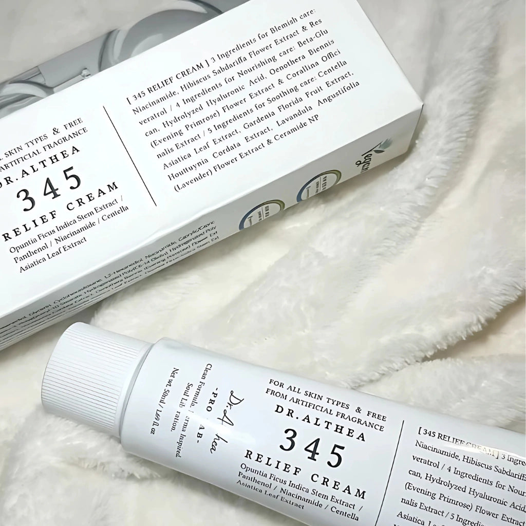 Dr. Althea 345 Relief Cream – La Solución Coreana para Piel Irritada