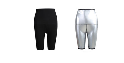 Pantalones Efecto Sauna 2-en-1 – Faja Moldeadora y Leggings de Sudoración