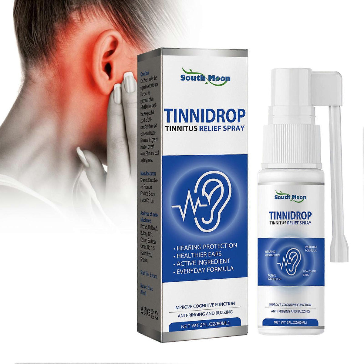 Tinnidrop Relief – ¡Silencia el Zumbido y Recupera tu Tranquilidad Auditiva!