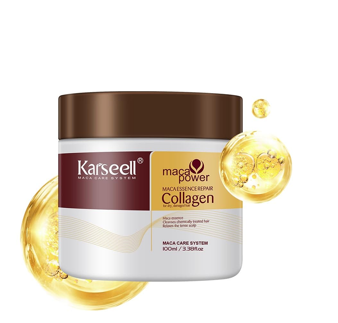 Mascarilla Karseell Collagen – ¡El Tratamiento Viral para un Cabello de Seda!
