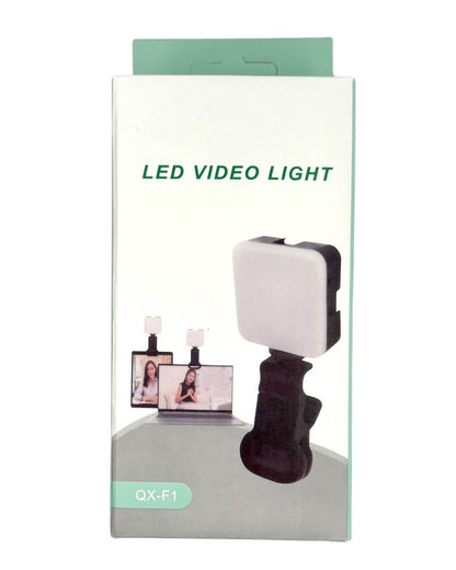 Luz LED de Video QX-F1 – Iluminación de Estudio para tus Fotos y Videos Virales