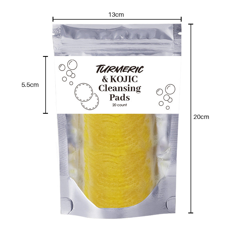 Almohadillas Exfoliantes de Cúrcuma Gold Radiance