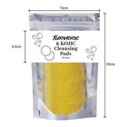 Almohadillas Exfoliantes de Cúrcuma Gold Radiance