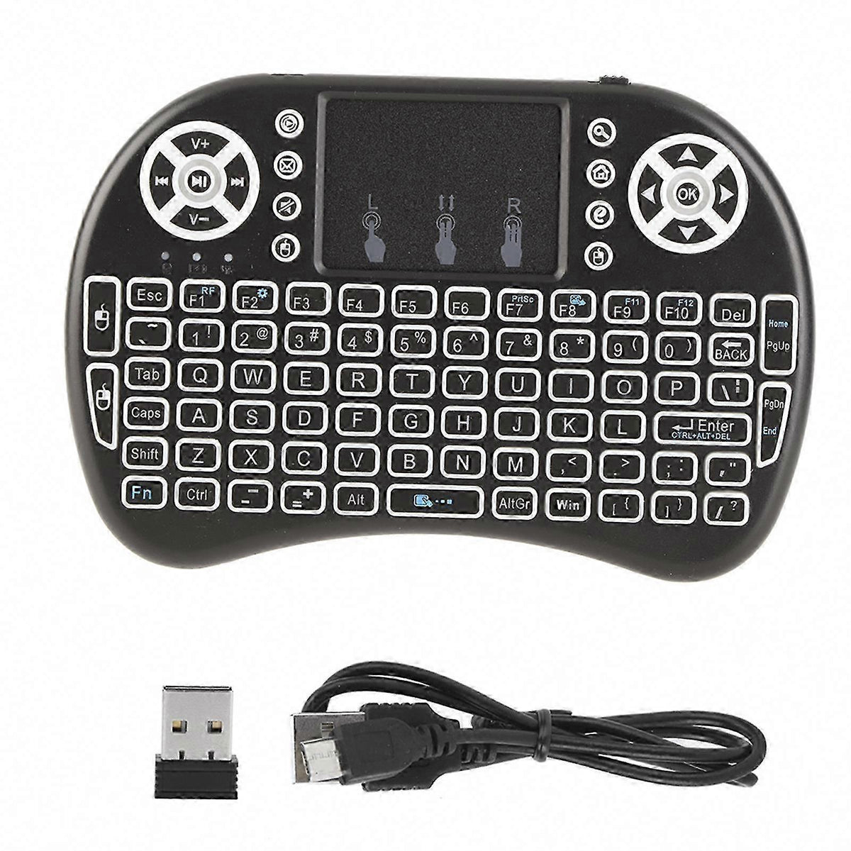 Mini Teclado Inalámbrico JH2503-33 – Compacto, Silencioso y Compatible con Todo