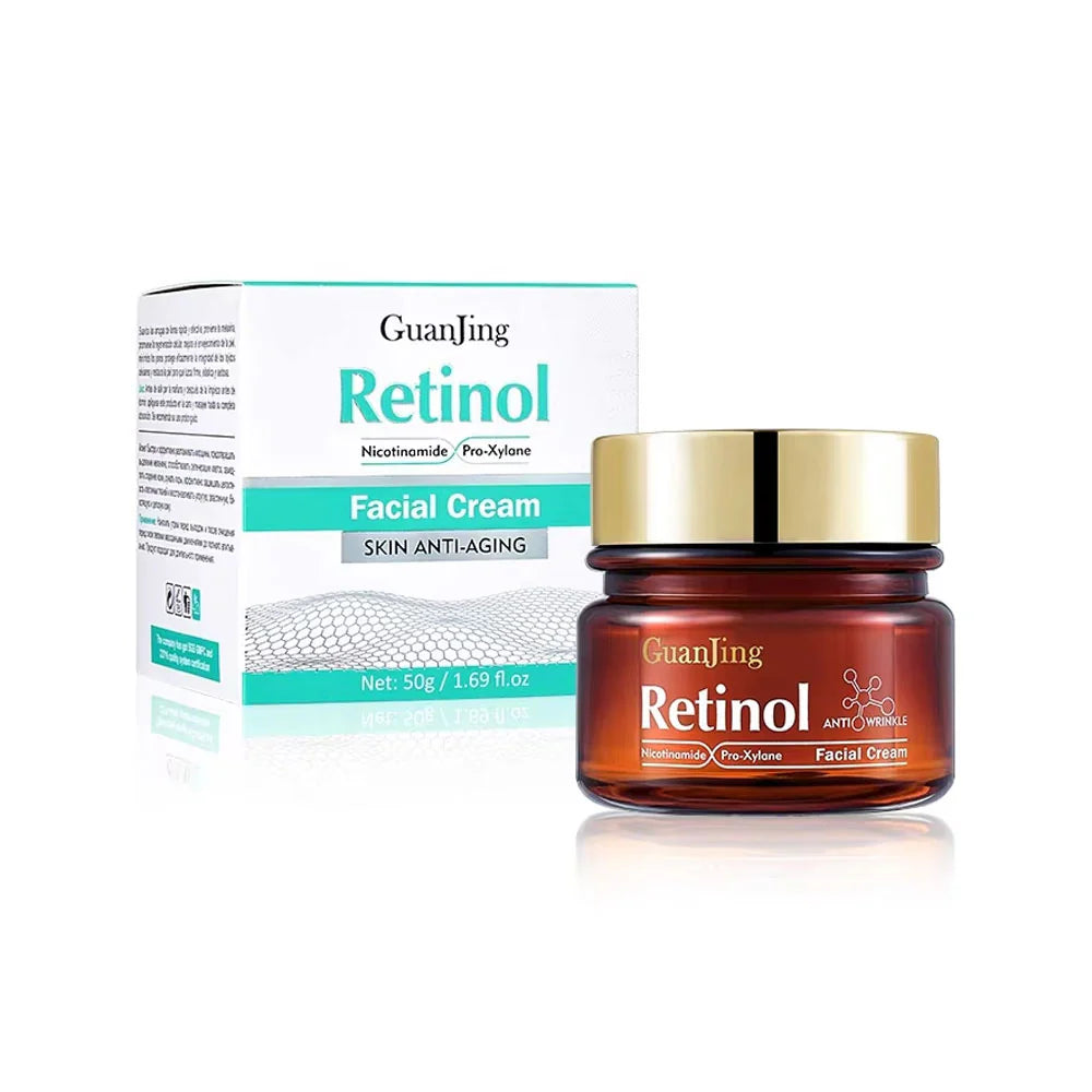 CREMA FACIAL PARA OJOS ANTIEDAD DE RETINOL – ¡Elimina Ojeras, Bolsas y Patas de Gallo al Instante!