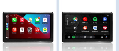 Pantalla Inteligente Portátil 7" para Carro – Apple CarPlay & Android Auto Inalámbrico