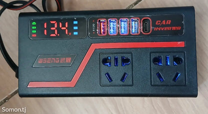 Inverter Universal para Vehículo – Convierte tu Carro en una Estación de Carga Pro