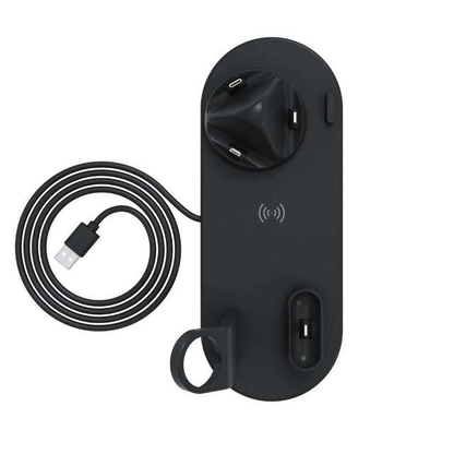 4-in-1 Charging Station for Cell Phones and Devices – Organization and Power in One Place