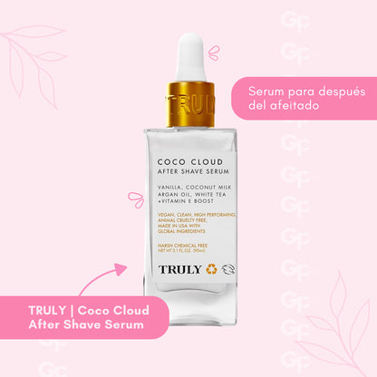 Truly Coco Cloud After Shave Sérum 100ml — Piel Suave Como Nube Después de Depilar