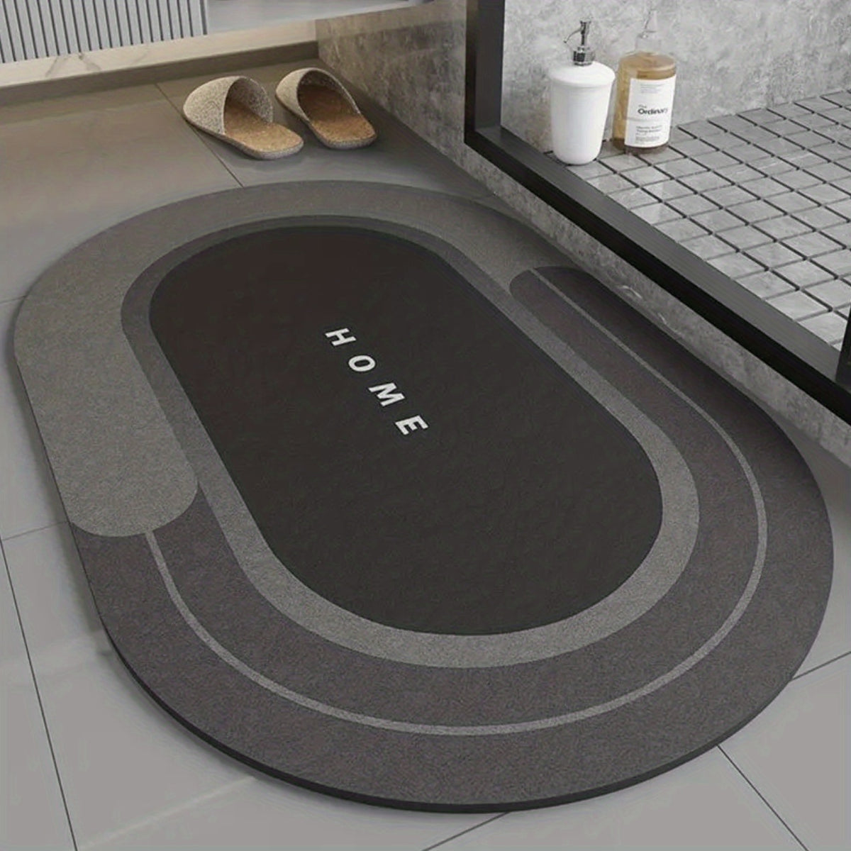 Tapete de Baño Ultra Absorbente 40x60 cm – Comodidad y Seguridad con Tacto de Nube