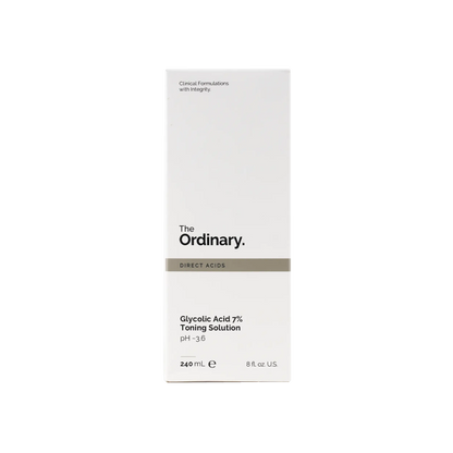 Tónico de Ácido Glicólico 7% The Ordinary – Exfoliante Renovador y Aclarante - 240ml
