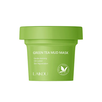 Green Tea Mud Mask Cleansing, Hydrating And Moisturizing
