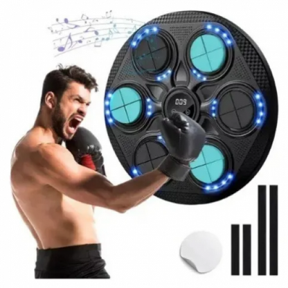 Máquina de Boxeo Musical Inteligente – Entrena en Casa con Ritmo