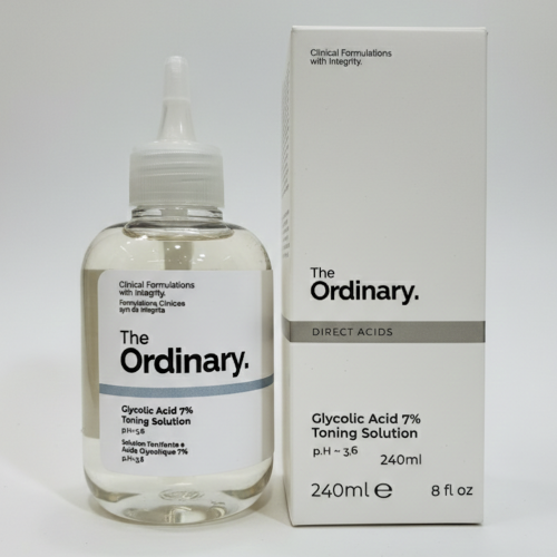 Tónico de Ácido Glicólico 7% The Ordinary – Exfoliante Renovador y Aclarante - 240ml