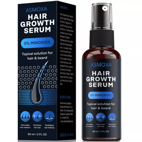 Serum Crece-Pelo Intenso – ¡Recupera tu Cabello y Barba con Minoxidil y Biotina!