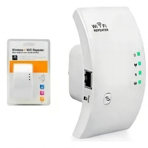 Repetidor WiFi Ultra-Potente – ¡Dile Adiós a las Zonas sin Internet en tu Casa!