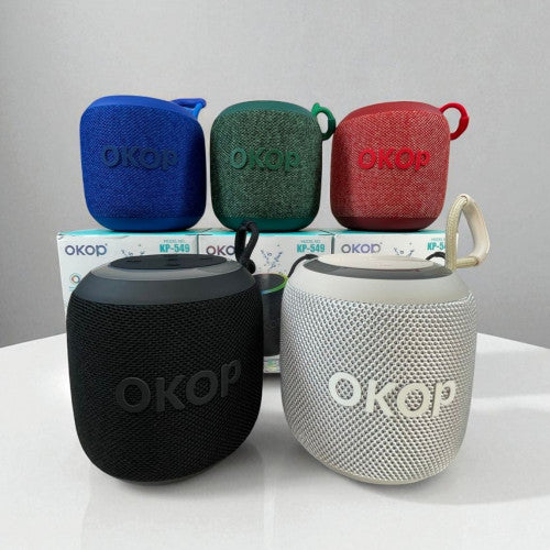 Parlante Bluetooth OKOP KP-549 – Sonido Potente y Claro para Llevar a Todos Lados