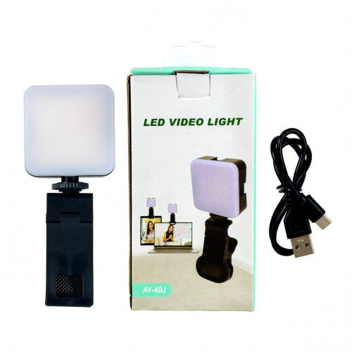 Luz LED de Video QX-F1 – Iluminación de Estudio para tus Fotos y Videos Virales