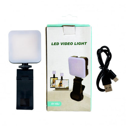 Luz LED de Video QX-F1 – Iluminación de Estudio para tus Fotos y Videos Virales