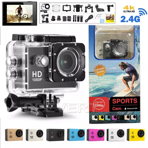 Cámara Deportiva Ultra HD – Captura tus Aventuras con Acción y Claridad Extrema
