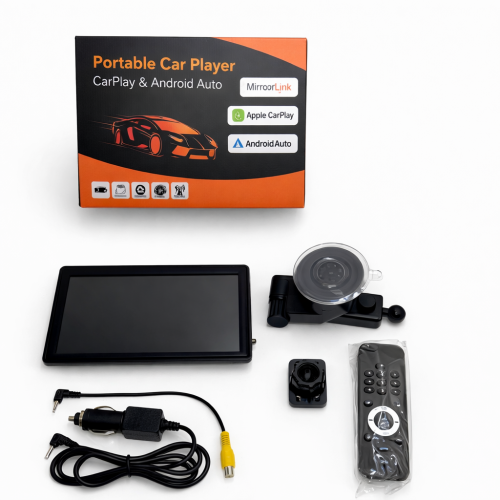 Pantalla CarPlay B500W – Conecta tu iPhone o Android a la Pantalla de tu Carro