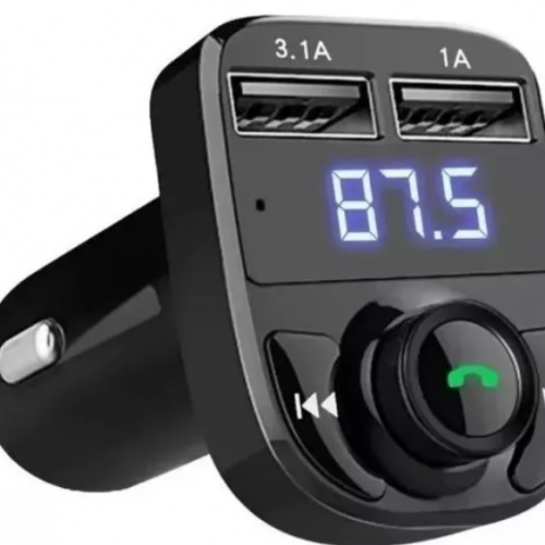Transmisor Bluetooth para Carro – Música y Llamadas sin Cables