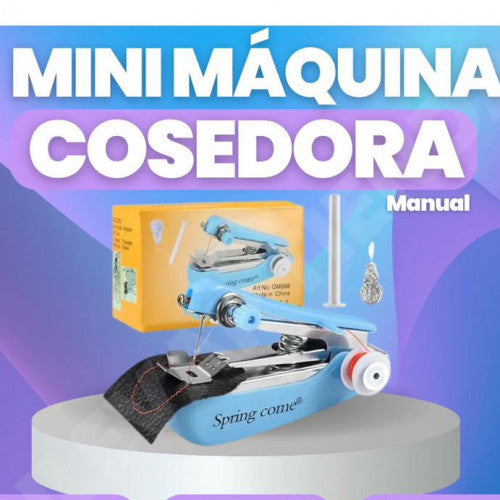 Mini Máquina de Coser – Cose, Repara y Crea en Casa