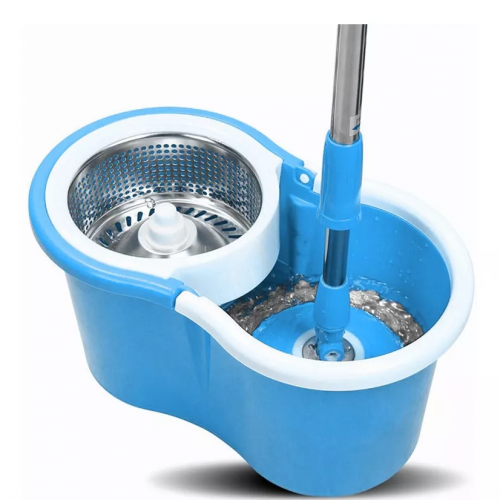 Trapeador Giratorio con Base de Metal – Limpieza Profesional