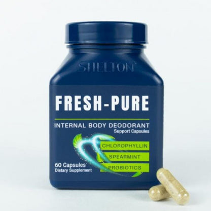 Fresh-Pure 60 Cápsulas – Desodorante Corporal Interno