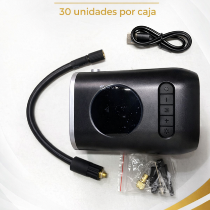 Compresor de Aire Portátil CZK-3668 – Seguridad Total en tu Baúl