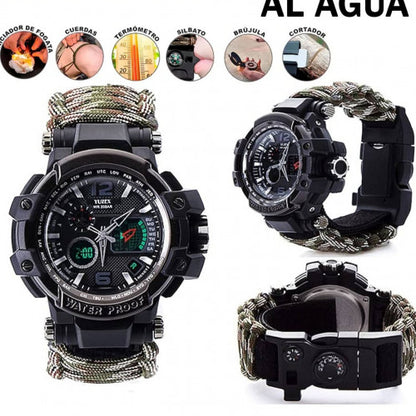 Reloj Táctico Militar – Potencia, Resistencia y Estilo
