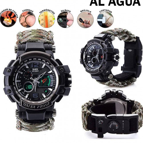 Reloj Táctico Militar – Potencia, Resistencia y Estilo
