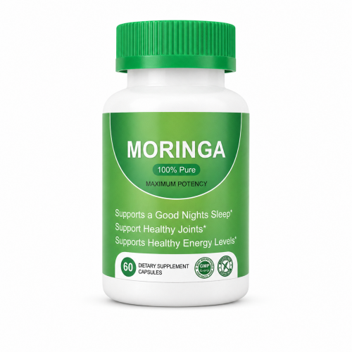 Moringa Premium (60 Cápsulas) – El Multivitamínico de la Naturaleza