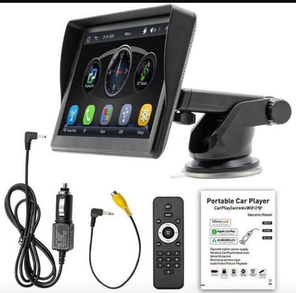 Pantalla CarPlay B500W – Conecta tu iPhone o Android a la Pantalla de tu Carro