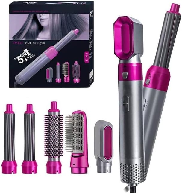 Cepillo Secador y Moldeador 5 en 1 – Tu Salón de Belleza en Casa