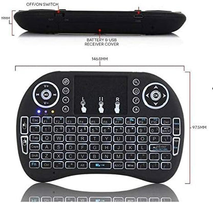 Mini Teclado Inalámbrico JH2503-33 – Compacto, Silencioso y Compatible con Todo
